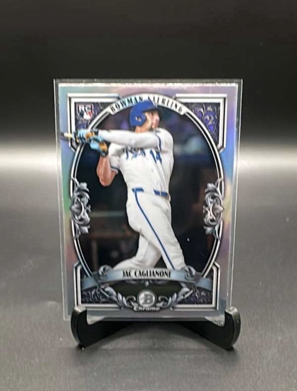 Topps 2026 Bowman Sterling Chrome Jac Caglianone Rookie BST-14 Royals