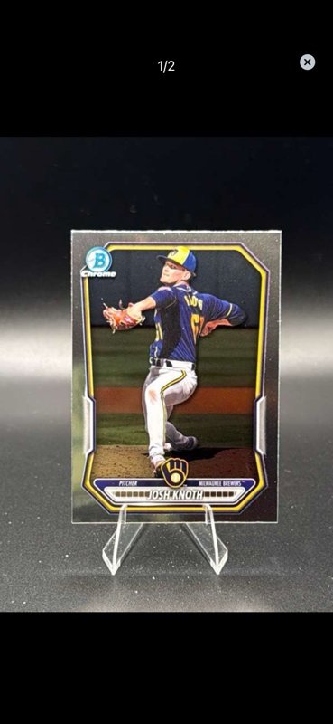 2025 Bowman - Chrome Prospects Josh Knoth #BCP-136 (RC)