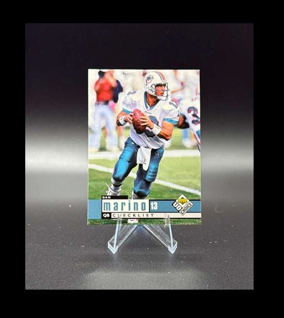 1998 Upper Deck UD Choice - Checklist Dan Marino #437