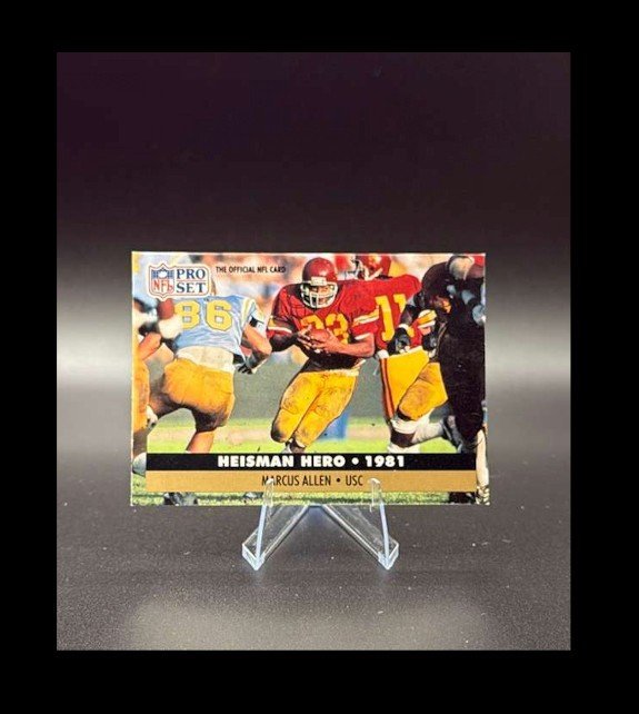 1991 Pro Set - Heisman Hero Marcus Allen #45