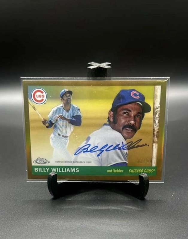 Billy Williams Autograph Gold /50 - 2025 Topps Chrome Platinum