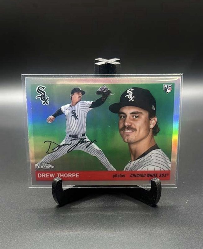 2025 Topps Chrome Platinum Anniversary-Drew Thorpe #372 Refractor