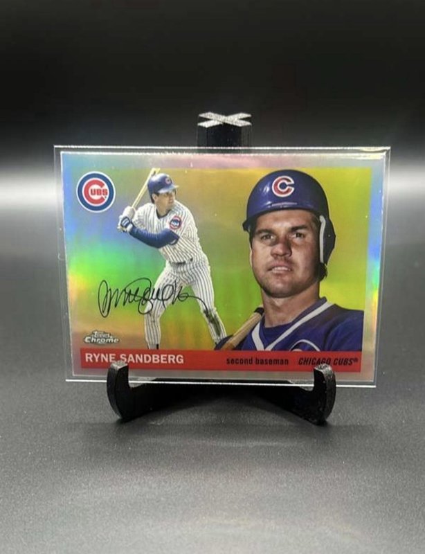 2025 Topps Chrome Platinum Anniversary Ryne Sandberg Refractor