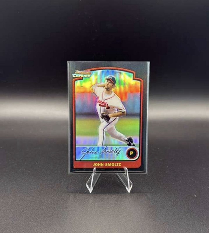 2003 Bowman Chrome John Smoltz Refractor Braves NM