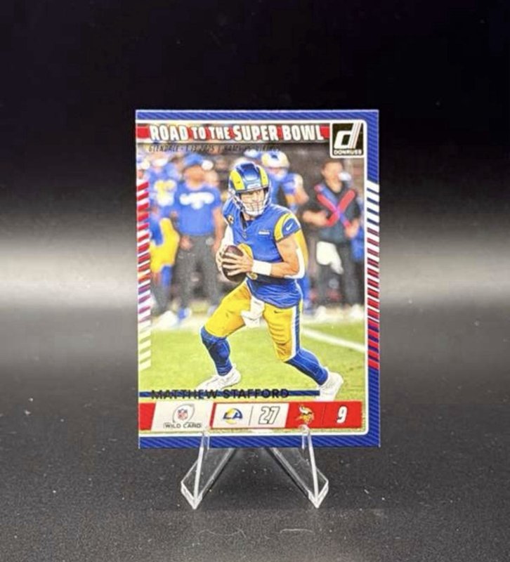 2025 Panini Donruss - Road to the Super Bowl Wild Card Matthew Stafford #6