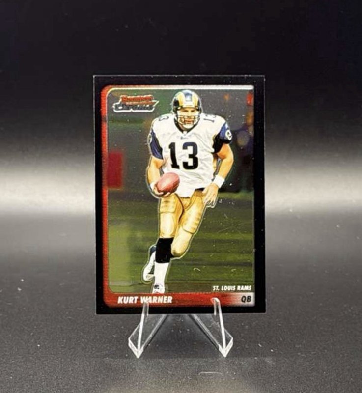 2003 Bowman Chrome - Kurt Warner #34