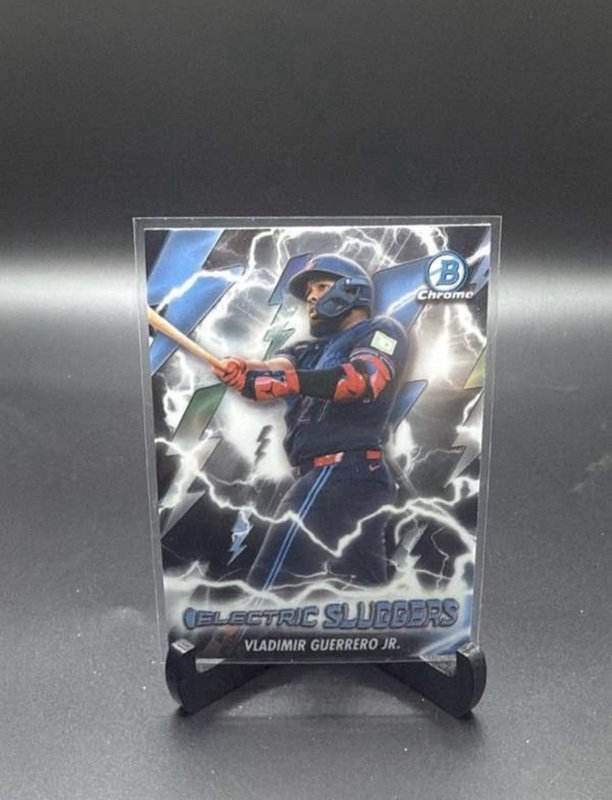2026 Bowman Chrome Vladimir Guerrero Jr Electric Sluggers Insert Blue Jays