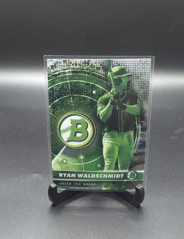 2026 Bowman Chrome Ryan Waldschmidt Under the Radar Refractor UR-10 Diamondbacks