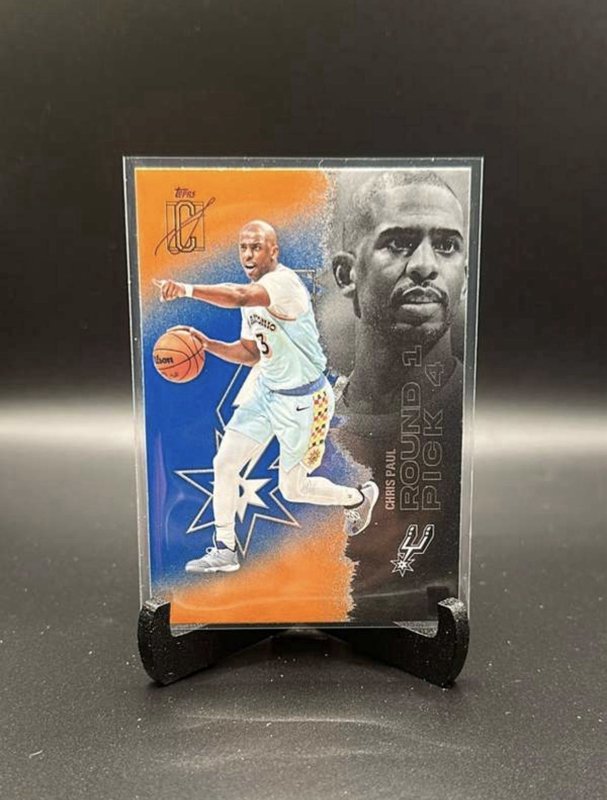 2025-26 Topps Signature Class #2 Chris Paul Orange Parallel
