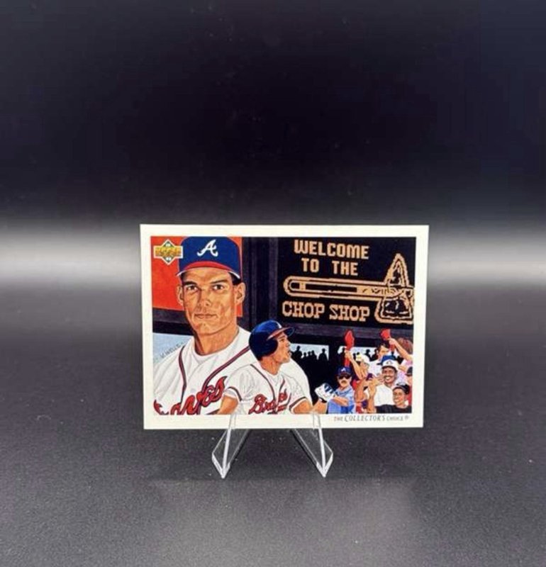 1992 Upper Deck - Team Checklist David Justice #29