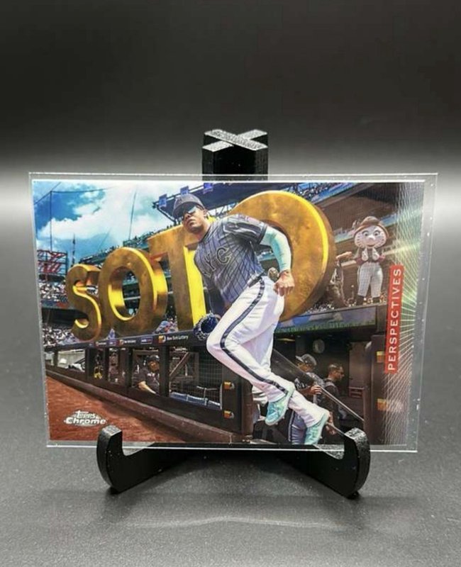 2026 Topps Chrome #P-7 Juan Soto Perspectives Insert New York Mets