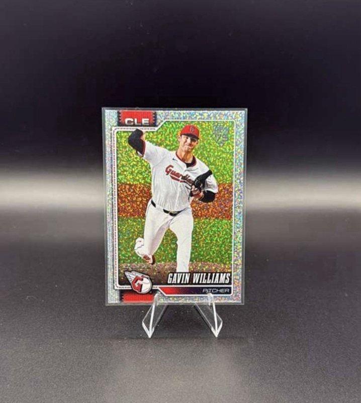 2026 Topps #254 Gavin Williams Sandglitter
