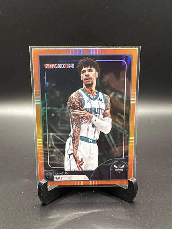 2025-26 Topps HOOPS LaMelo Ball Charlotte Hornets HOOPS Orange NBA Card