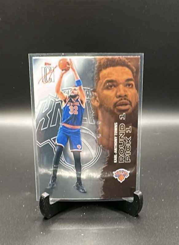 2025-26 Topps Signature Class Chrome Karl Anthony Towns #63 Knicks