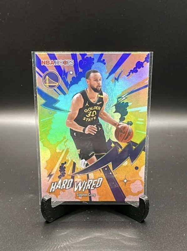 2026 Topps NBA Hoops Basketball - Stephen Curry #HW-9 Hard Wired HoloFoil