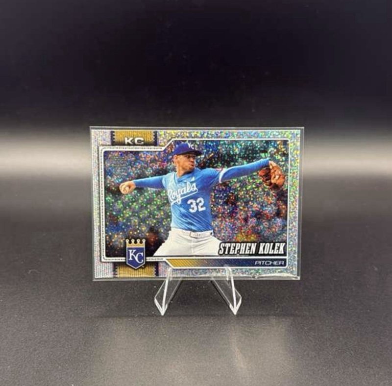 2026 Topps Celebrations Silver Confetti Stephen Kolek 48 Baseball Card