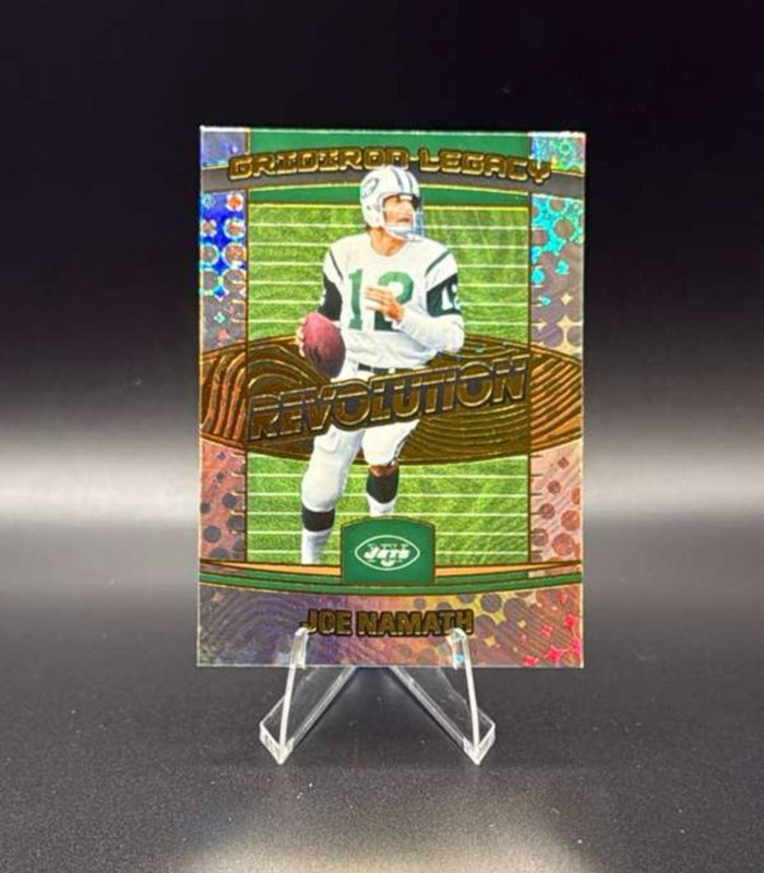 Joe Namath 2025 Panini Revolution #5 Gridiron Legacy Jets