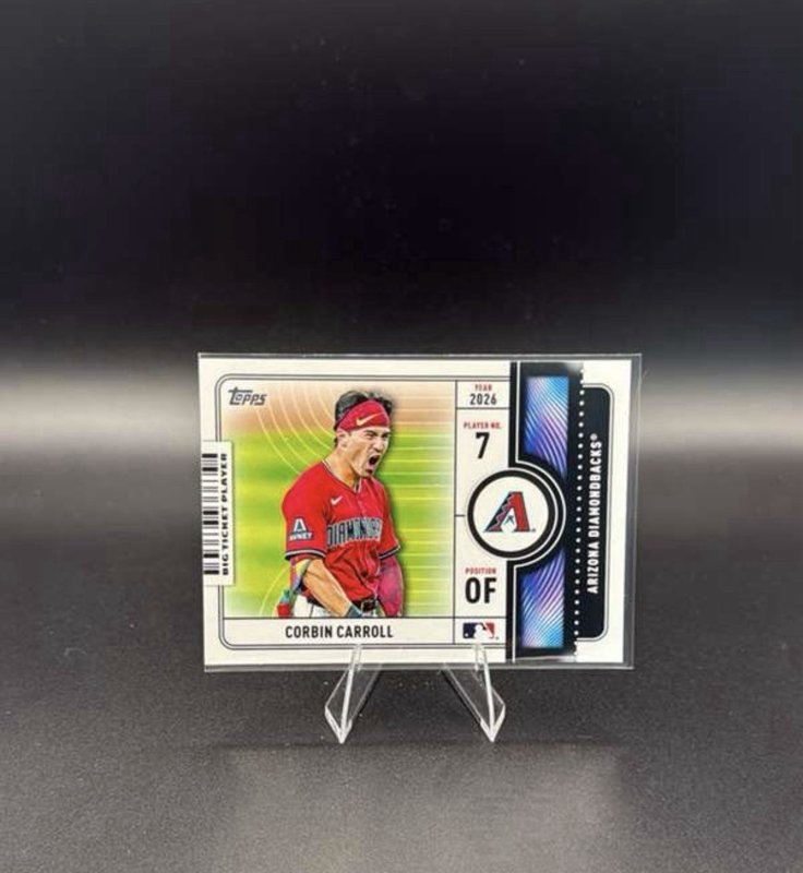 2026 Topps Series 1 - Big Ticket Players Corbin Carroll #BTP-6