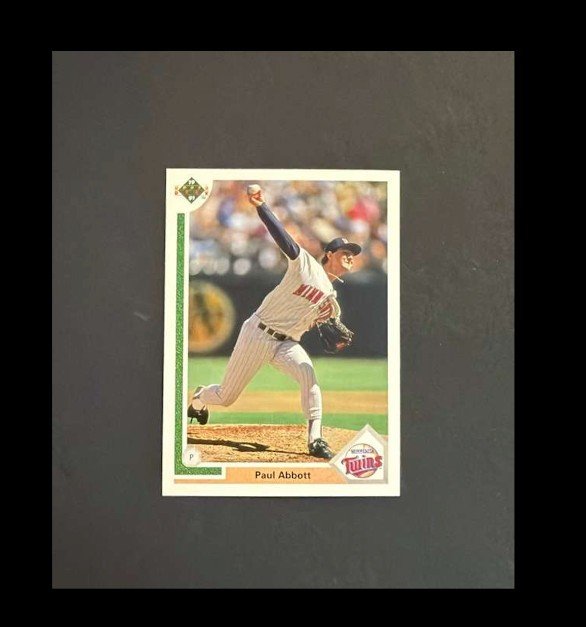 1991 Upper Deck - Paul Abbott #487 (RC)