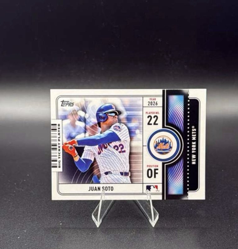 2026 Topps Series 1 - Big Ticket Players Juan Soto #BTP-11