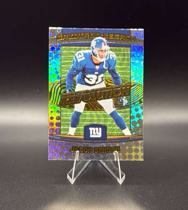 2025 Panini Revolution - Gridiron Legacy Jason Sehorn #7