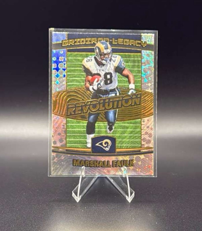 2025 Panini Revolution - Gridiron Legacy Marshall Faulk #9