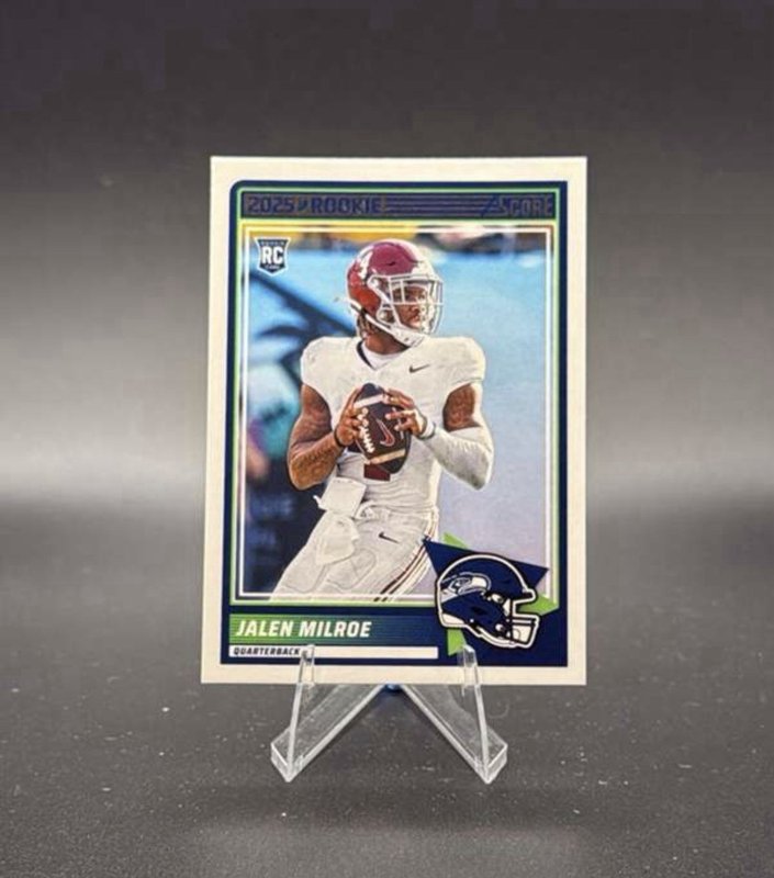 2025 Score - Rookies Jalen Milroe #29 Scorecard (RC)