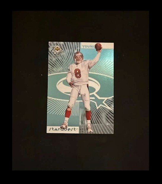 1998 Upper Deck UD Choice - Starquest Steve Young #9 Blue