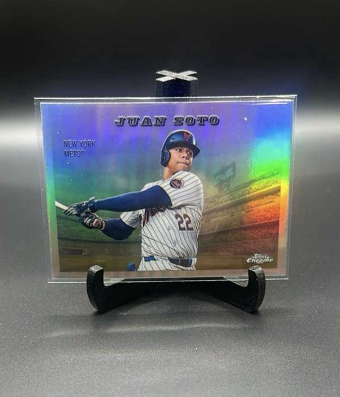 Topps Platinum Chrome 2025 1955 Rails and Sails Juan Soto #55RS-1 Mets