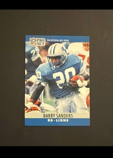 1990 Pro Set - Barry Sanders #102