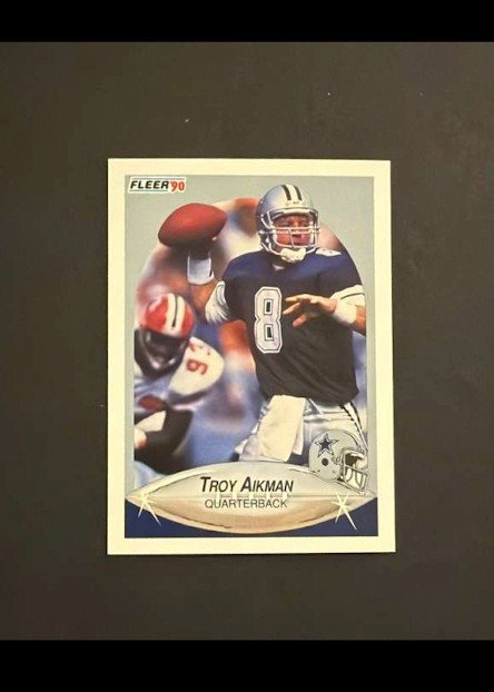 1990 Fleer - Troy Aikman #384