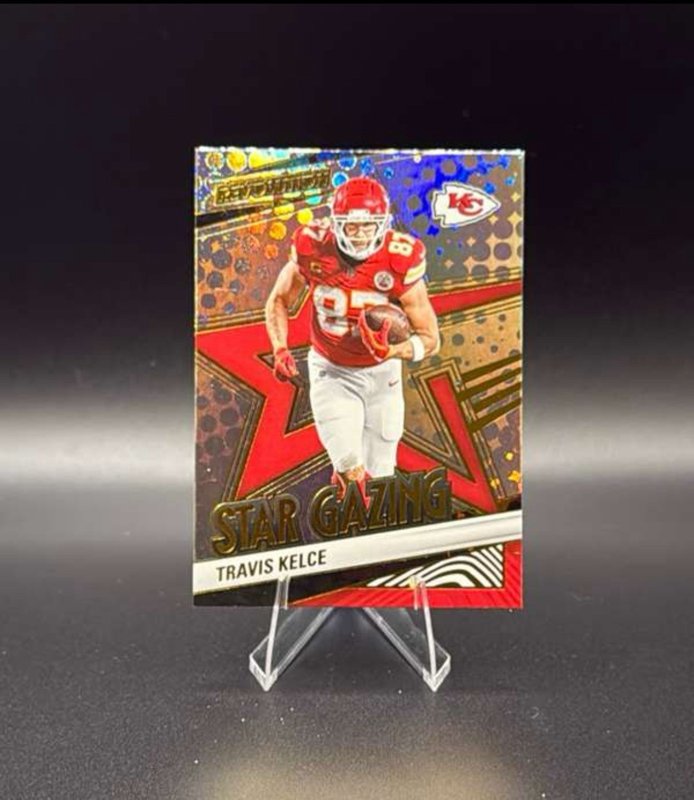 2025 Panini Revolution Travis Kelce Star Gazing #18 Chiefs