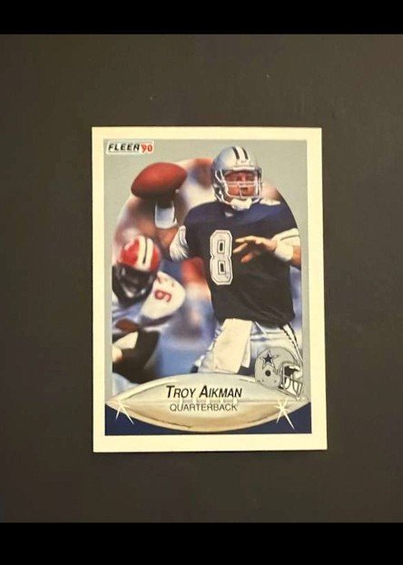1990 Fleer - Troy Aikman #384