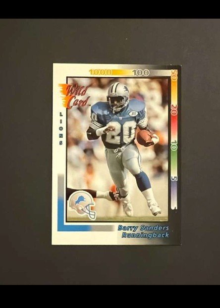 1992 Wild Card - Barry Sanders #108