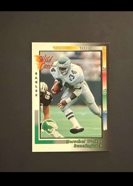1992 Wild Card - Herschel Walker #428