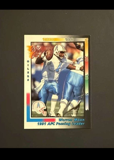 1992 Wild Card - Warren Moon #242