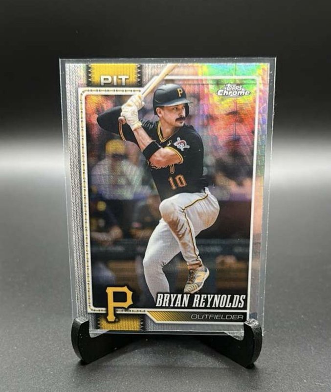 2026 Topps Chrome BRYAN REYNOLDS #163 Hyper Prism Refractor