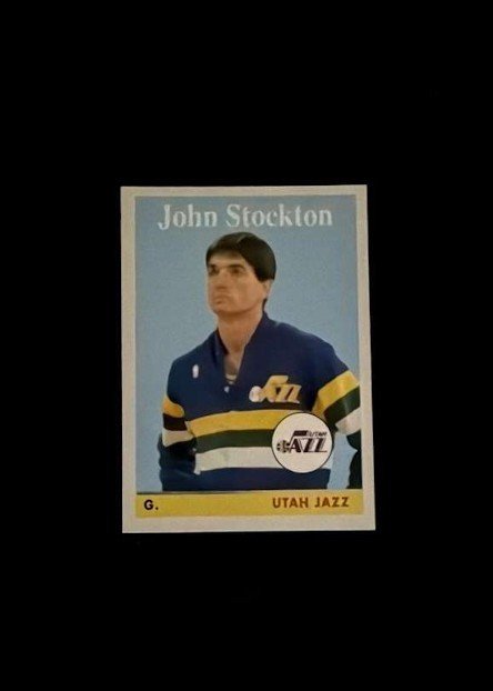 2008-09 Topps - John Stockton #166 1958-59 Variations