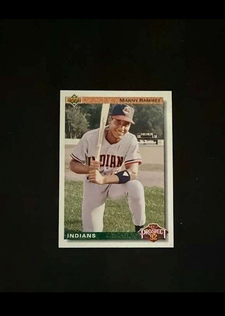 1992 Upper Deck - Top Prospect Manny Ramirez #63 (RC)