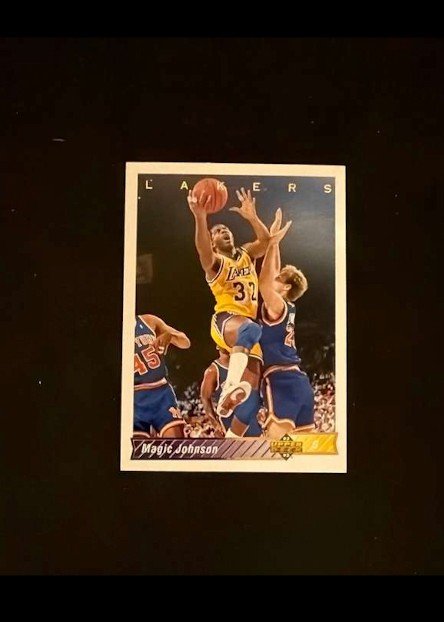 1992-93 Upper Deck - Magic Johnson #32A