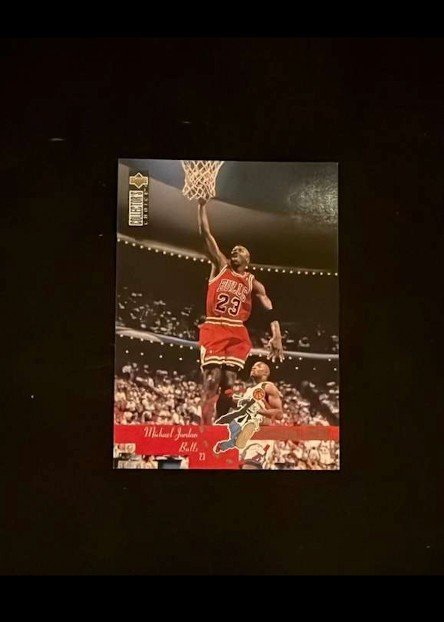 1995-96 Upper Deck Collector's Choice - Professor Dunk Michael Jordan #195