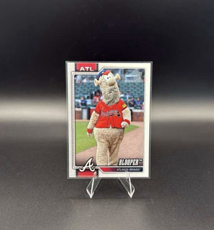2026 TOPPS CELEBRATION MLB - Blooper - Mascots #M-23  Atlanta Braves