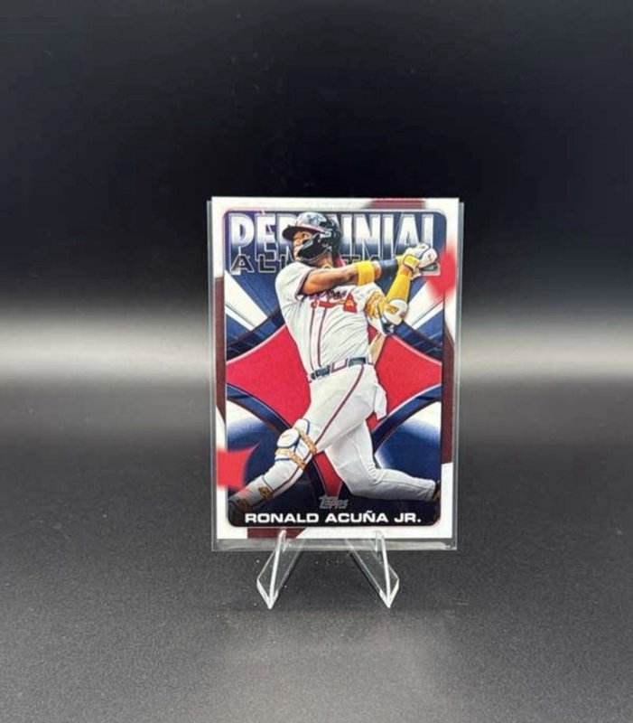 2026 Topps #PAS-2 Ronald Acuna Jr. Perennial All Stars Insert Celebration