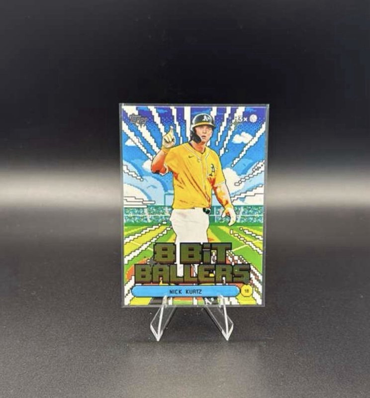 2026 Topps #8B-6 Nick Kurtz 8 Bit Ballers Athletics