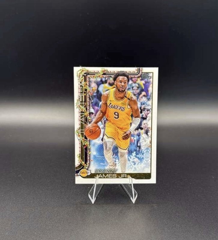 2025-26 Topps Holiday - Bronny James #H121