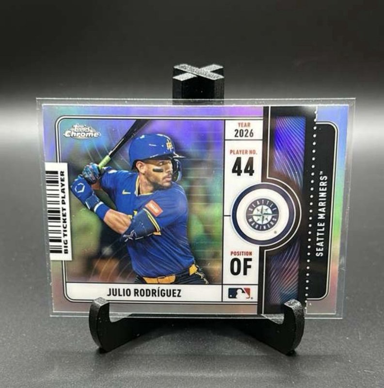 2026 Topps Chrome #BTP-21 Julio Rodríguez Big Ticket Players