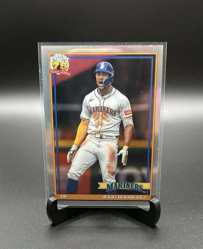 Julio Rodríguez 2026 Topps Chrome 1991 Topps Chrome Baseball #91CB-13