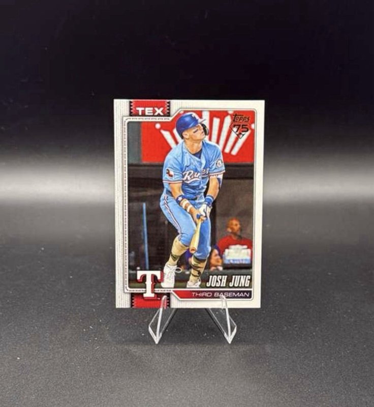 2026 Topps #98 Josh Jung Sandglitter