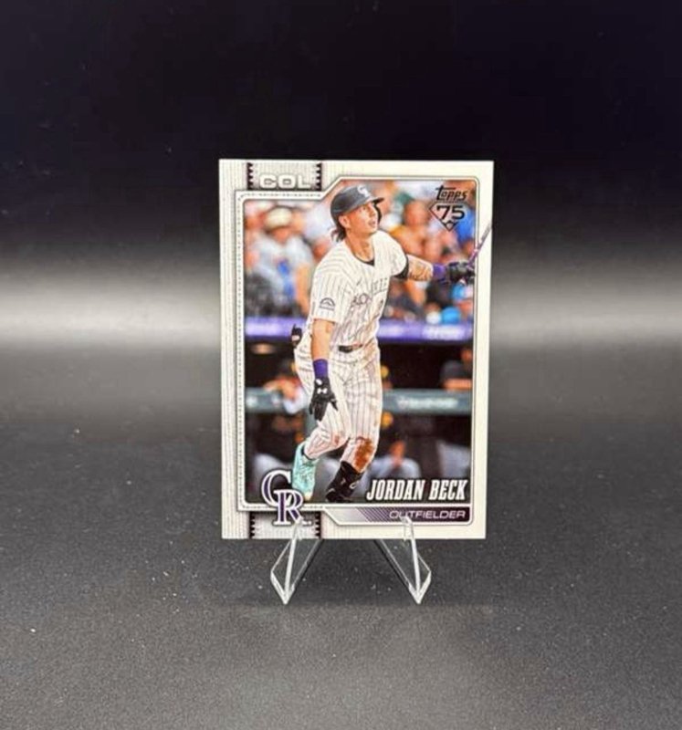 #12 Jordan Beck 2026 Topps