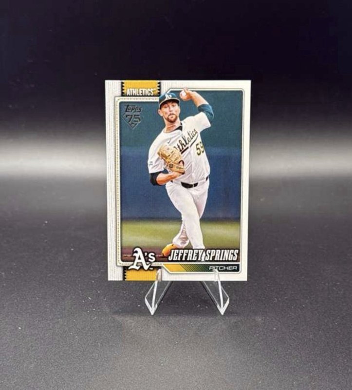 2025 Topps Update Series - Jeffrey Springs #US283